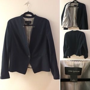 Ann Taylor Navy women’s jacket - like new